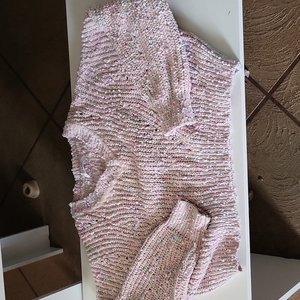 Jon & Anna Contemporary  chenille sweater. Size large